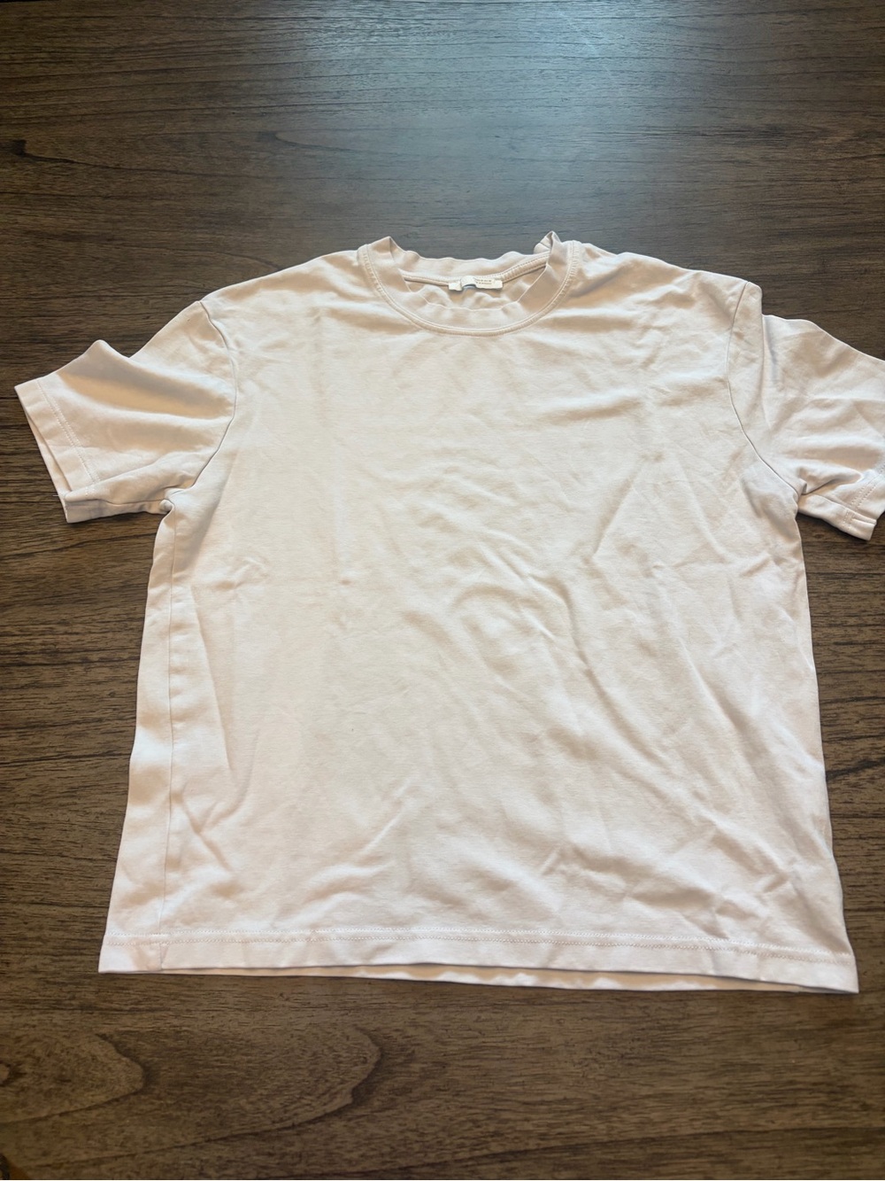 Zara Classic Men's Crew Neck T-Shirt - White